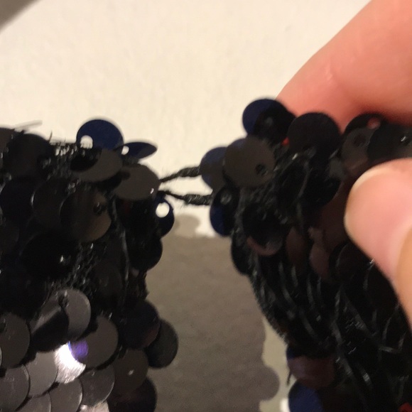 Zara black sequins dress - Picture 9 of 14